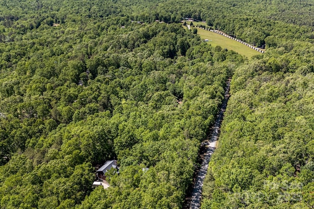 501 Deer Chase Cir, Cedar Mountain, NC 28718 - drone / aerial view of a heavily wooded area