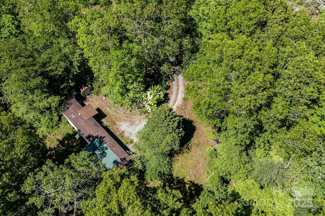 501 Deer Chase Cir, Cedar Mountain, NC 28718 - aerial view of property and surrounding area