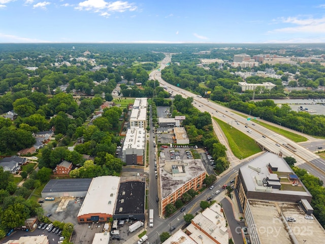 630 Calvert St Unit 111, Charlotte, NC 28208 - aerial view of a highway and a tree filled landscape