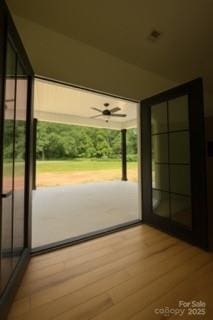 420 Sloop St, China Grove, NC 28023 - doorway to outside with wood finished floors