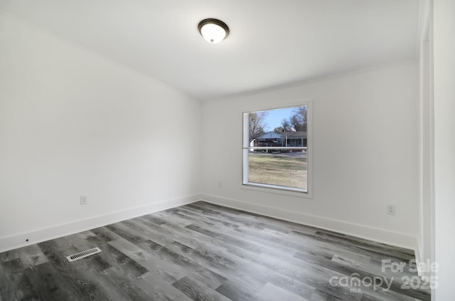 2315 Circle Dr, Great Falls, SC 29055 - spare room with baseboards and wood finished floors