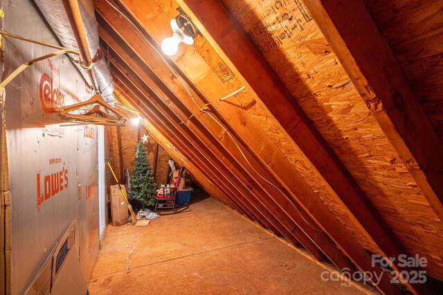 112 Ocean Dr, Shelby, NC 28152 - view of unfinished attic