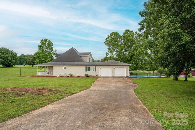 112 Ocean Dr, Shelby, NC 28152 - view of front facade with driveway and a garage