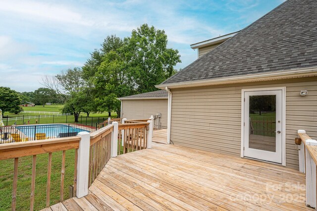 112 Ocean Dr, Shelby, NC 28152 - view of wooden deck