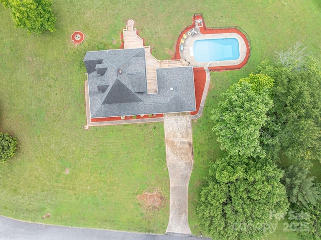 112 Ocean Dr, Shelby, NC 28152 - view from above of property