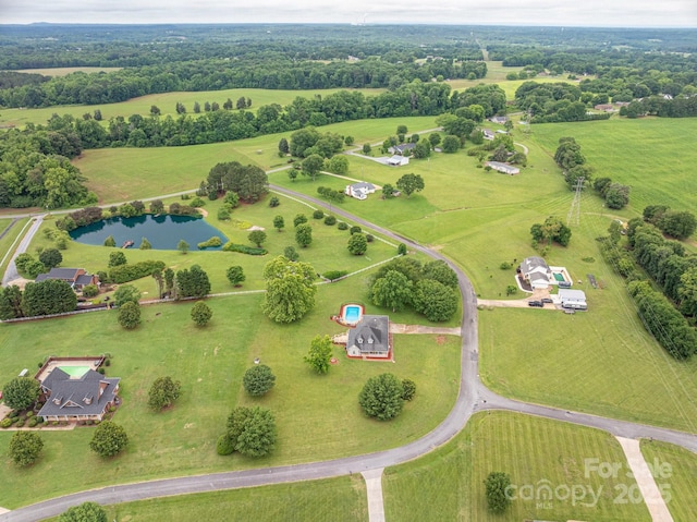 112 Ocean Dr, Shelby, NC 28152 - aerial view of sparsely populated area featuring a large body of water