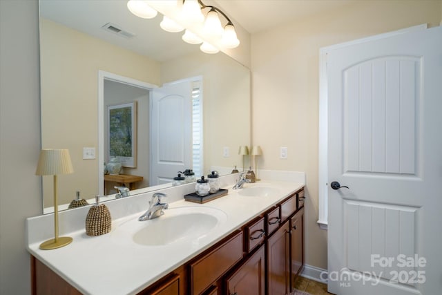 4323 Bright Rd, Charlotte, NC 28214 - bathroom with double vanity