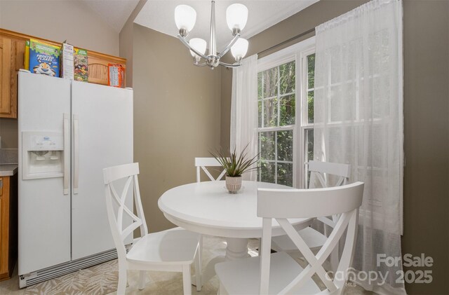 159 Pitts School Rd NW, Concord, NC 28027 - dining room with a chandelier