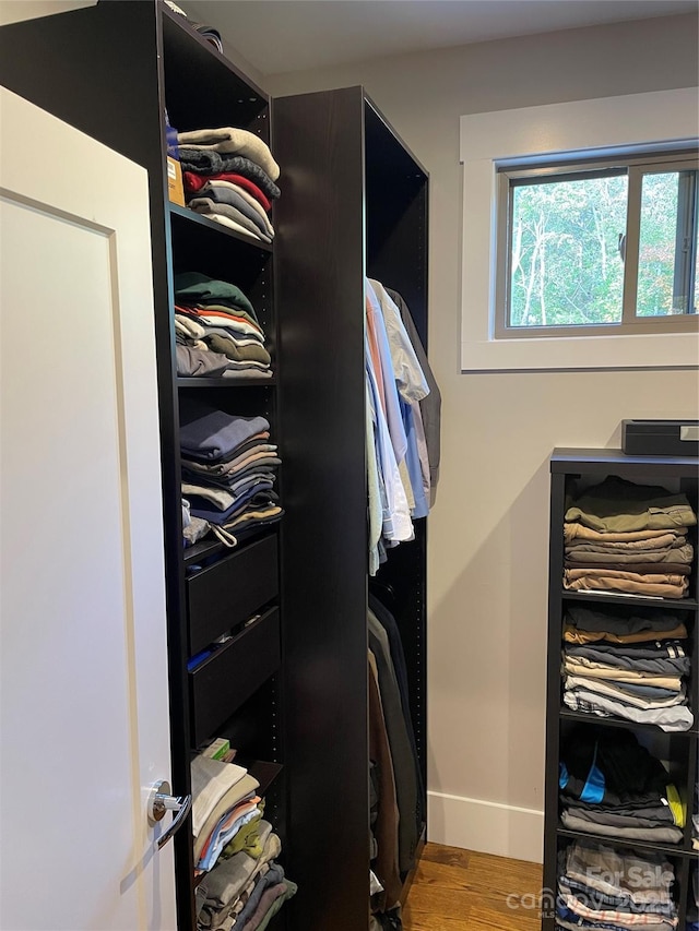 1427 Kinks Ln Unit 47, Maiden, NC 28650 - walk in closet featuring wood finished floors