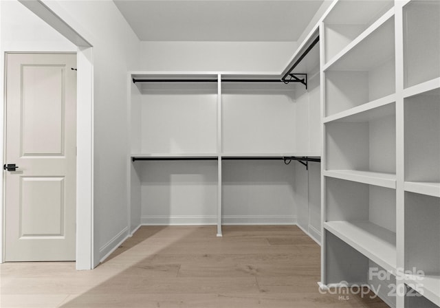 2033 Camp Greene St, Charlotte, NC 28208 - walk in closet featuring light wood-style flooring