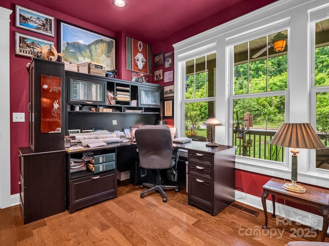26 Balsam High Rd, Biltmore Lake, NC 28715 - office with wood finished floors and baseboards