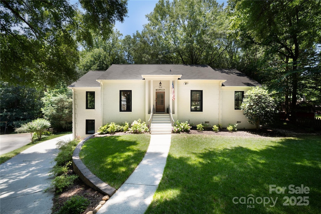 1408 Rinehart Ct, Charlotte, NC 28270 - modern inspired farmhouse with a front lawn