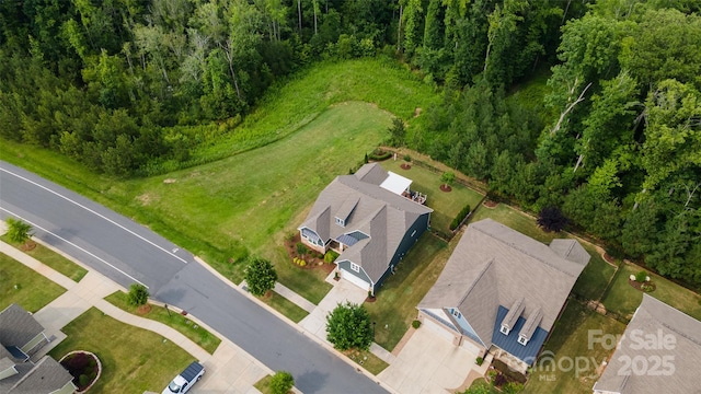 1467 Tranquility Blvd, Lancaster, SC 29720 - bird's eye view of a forest