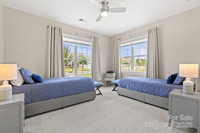 1467 Tranquility Blvd, Lancaster, SC 29720 - bedroom with carpet floors and a ceiling fan