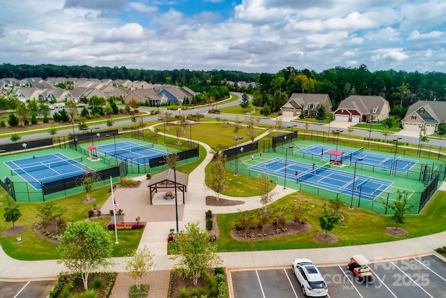 1467 Tranquility Blvd, Lancaster, SC 29720 - aerial perspective of suburban area