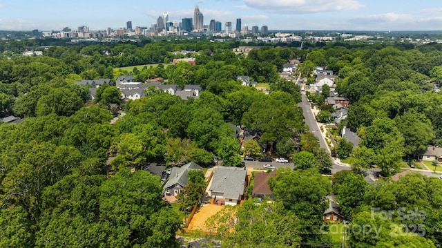 1922 Thomas Ave, Charlotte, NC 28205 - aerial view of skyline