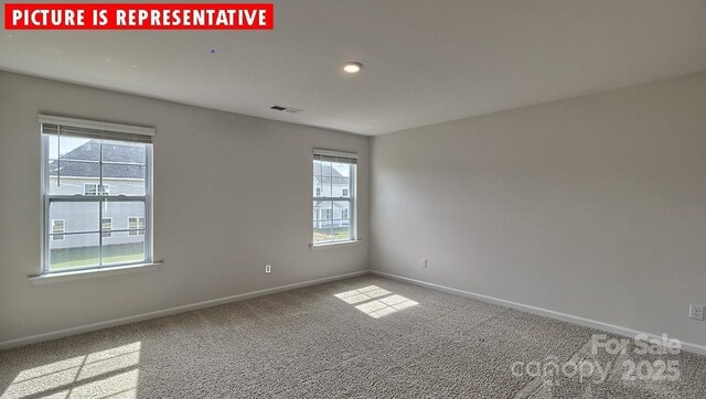 8036 Kennesaw Dr, Gastonia, NC 28056 - carpeted spare room featuring healthy amount of natural light and baseboards