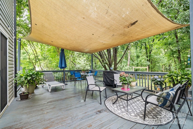 4236 Carrington Ct SW, Concord, NC 28027 - view of deck