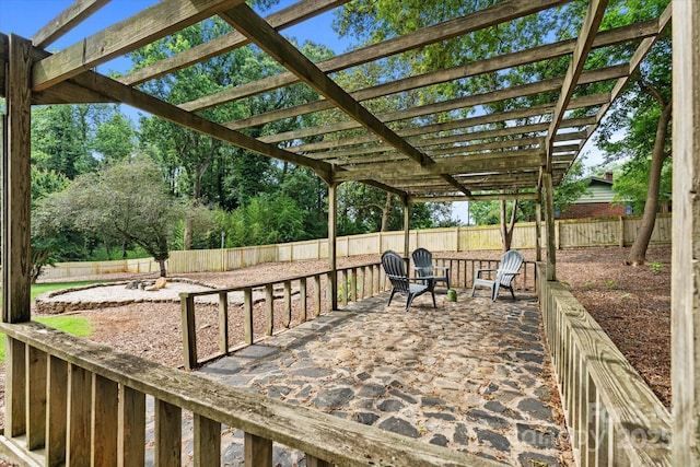 1810 13th Ave NE, Hickory, NC 28601 - fenced backyard featuring a pergola