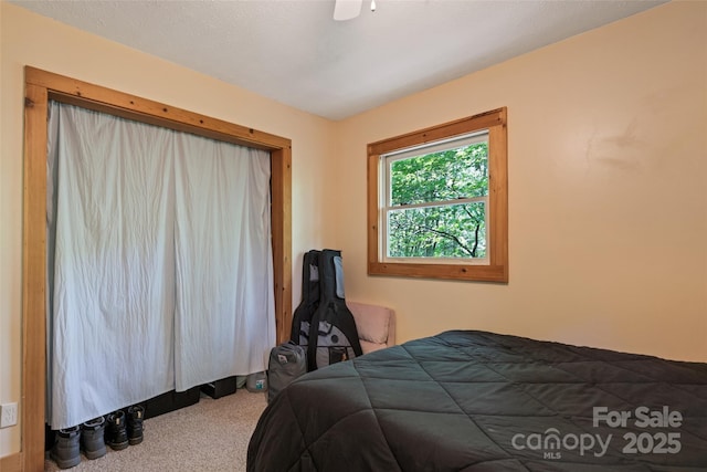 823 Turtle Creek Rd, Sylva, NC 28779 - carpeted bedroom with a ceiling fan