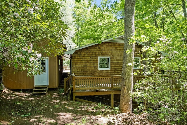 823 Turtle Creek Rd, Sylva, NC 28779 - view of outbuilding with entry steps
