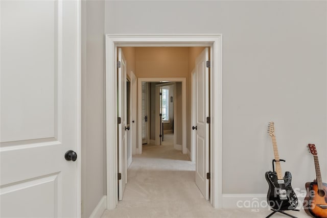 1032 Seminole Dr, Waxhaw, NC 28173 - corridor with light carpet