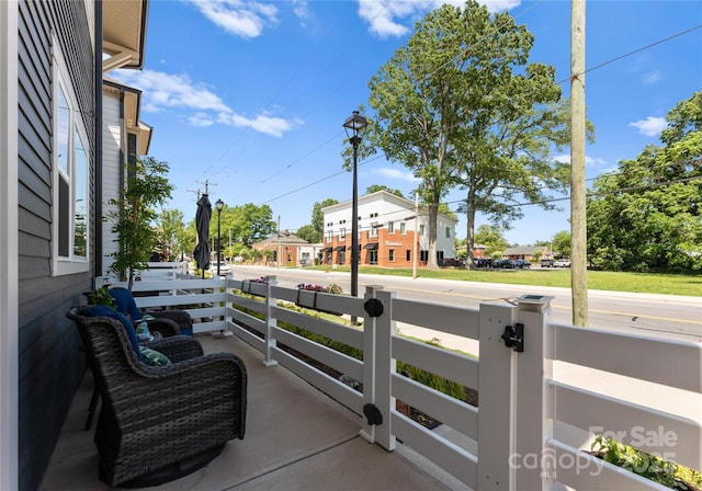 5481 Comiskey Aly, Kannapolis, NC 28081 - view of patio / terrace featuring a fenced front yard