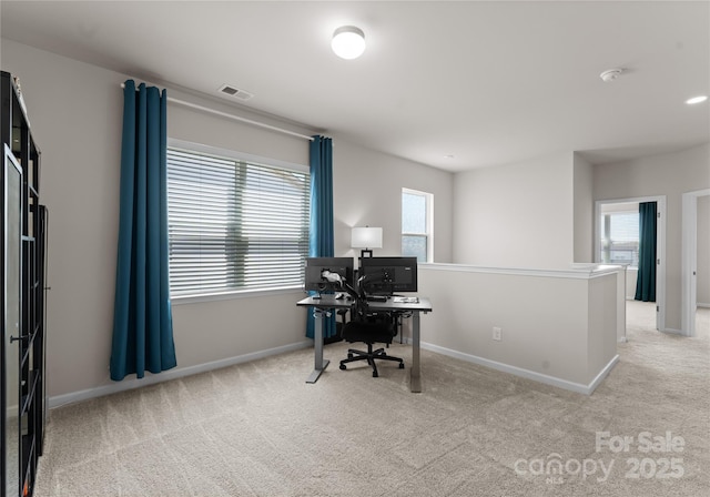 5481 Comiskey Aly, Kannapolis, NC 28081 - carpeted home office with baseboards