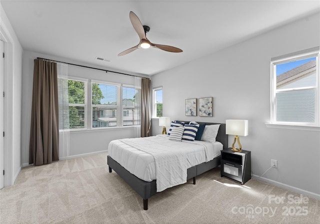 5481 Comiskey Aly, Kannapolis, NC 28081 - bedroom featuring carpet flooring, baseboards, and ceiling fan