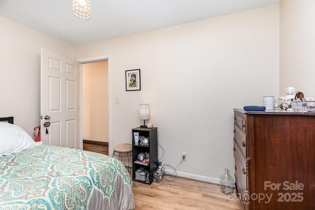 2210 Joes Lake Rd, Shelby, NC 28152 - bedroom featuring light wood-style floors and baseboards