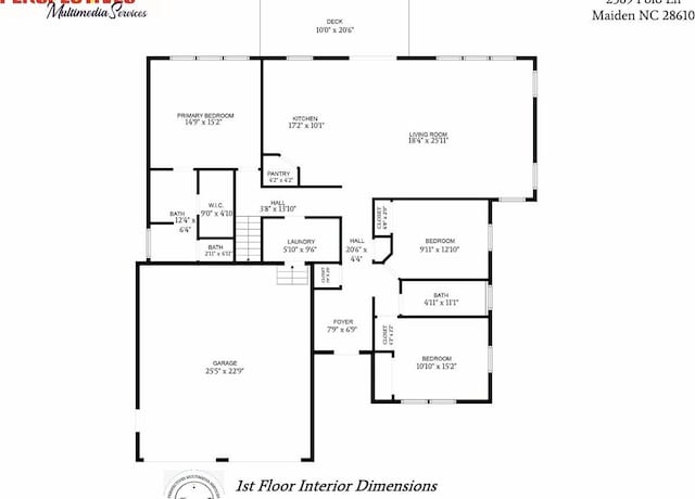 2589 Polo Ln, Maiden, NC 28650 - property floor plan