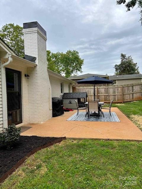 135 Michelle Dr, Ellenboro, NC 28040 - view of patio / terrace