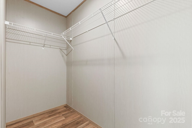 977 Myers Mill Rd, Olin, NC 28660 - walk in closet with wood finished floors