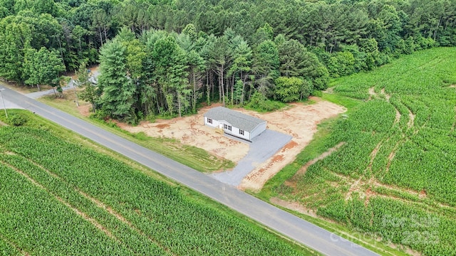 977 Myers Mill Rd, Olin, NC 28660 - view of property location with a heavily wooded area