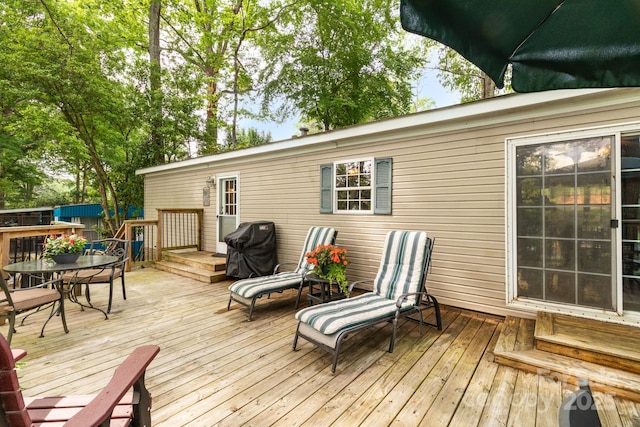 7232 Executive Cir, Denver, NC 28037 - deck with outdoor dining space