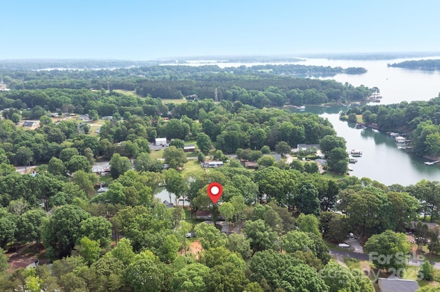 7232 Executive Cir, Denver, NC 28037 - bird's eye view of a nearby body of water and a forest