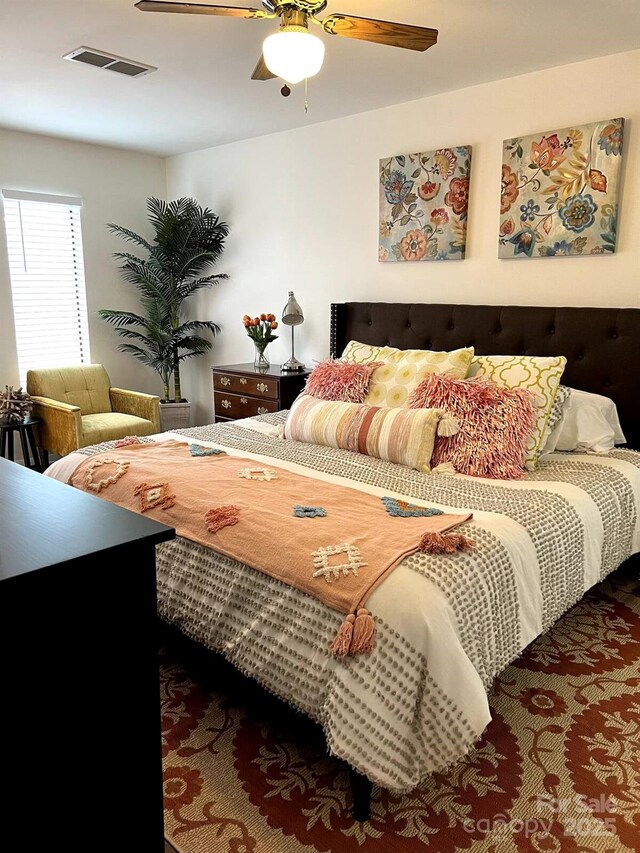 229 Windsor Point Rd Unit 6D, Columbia, SC 29223 - bedroom with ceiling fan and carpet floors