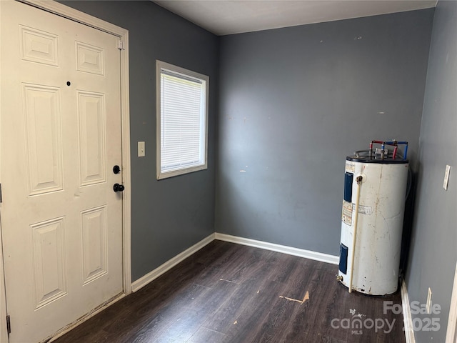 303 Southern Ave, East Spencer, NC 28039 - utility room with electric water heater