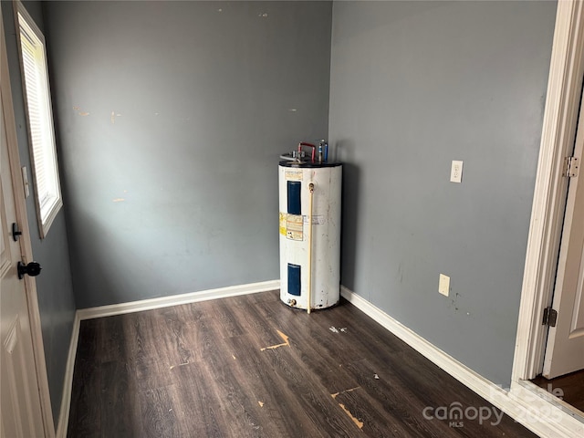 303 Southern Ave, East Spencer, NC 28039 - utility room featuring water heater