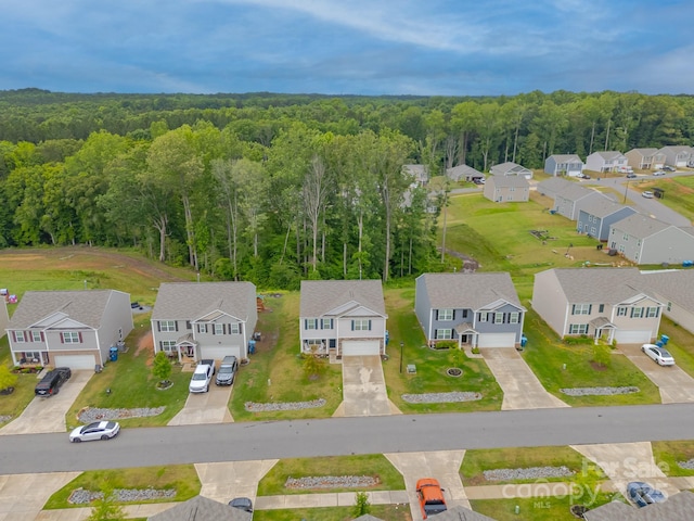 2859 Sherrills Stream Dr, Sherrills Ford, NC 28673 - aerial perspective of suburban area with a forest