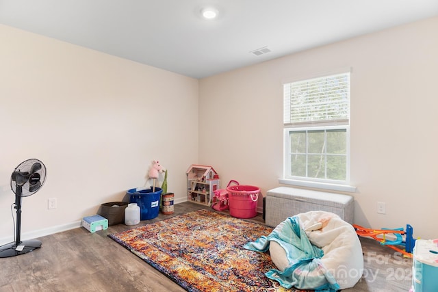2859 Sherrills Stream Dr, Sherrills Ford, NC 28673 - game room with wood finished floors and baseboards