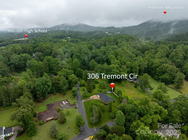 306 Tremont Park Cir SE, Lenoir, NC 28645 - drone / aerial view of a heavily wooded area and mountains