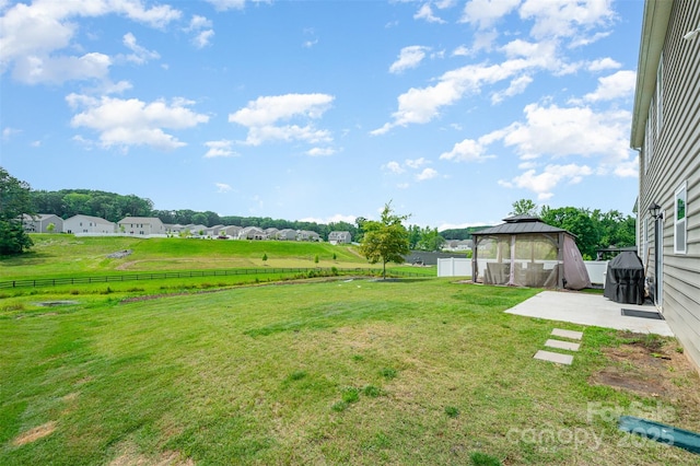 711 Saddlebred Ln, Locust, NC 28097 - view of yard with a gazebo and a patio area