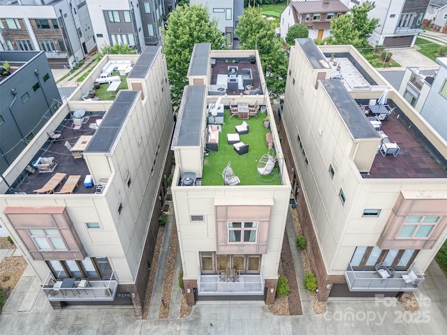 925 Westbrook Dr Unit B, Charlotte, NC 28202 - drone / aerial view