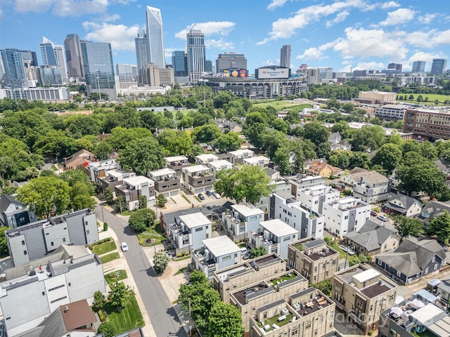 925 Westbrook Dr Unit B, Charlotte, NC 28202 - bird's eye view of city skyline