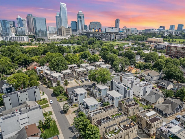 925 Westbrook Dr Unit B, Charlotte, NC 28202 - aerial view of skyline