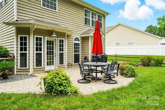 147 Whitley Mills Rd, Fort Mill, SC 29708 - rear view of property with a patio
