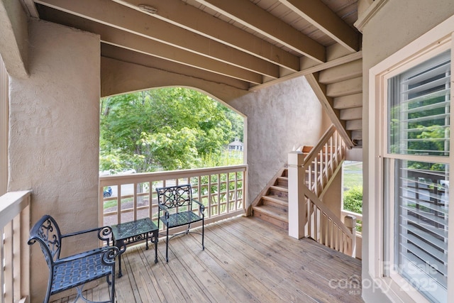 635 Portside Dr, Davidson, NC 28036 - deck with stairs