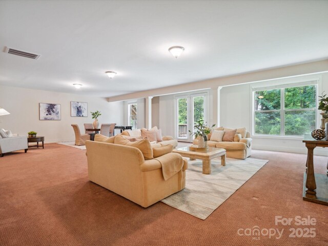 5805 Copperleaf Commons Ct, Charlotte, NC 28277 - view of carpeted living area