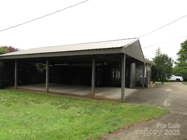 3838 Cliffside Rd, Mooresboro, NC 28114 - view of vehicle parking featuring a carport